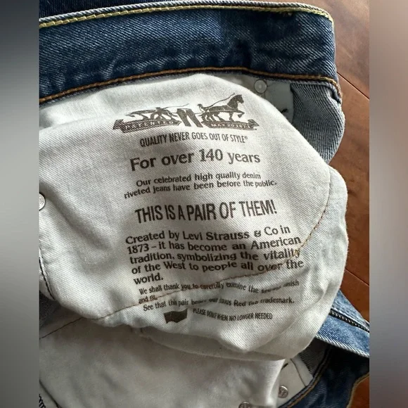 Levi’s Men’s 550 jeans 40x32 - Picture 5 of 5